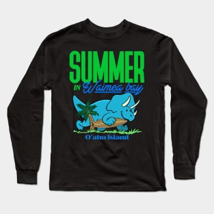 Waimea bay beach Long Sleeve T-Shirt